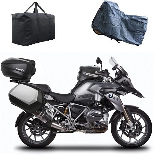 BMW 1250GS MOTORCYCLE COVER WITH LUGGAGE