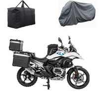 BMW GS WITH PANNIERS AND TOP BOX MOTORCYCLE COVER