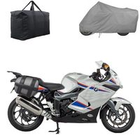 BMW K1300S WITH PANNIERS MOTORCYCLE COVER